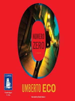 cover image of Numero Zero